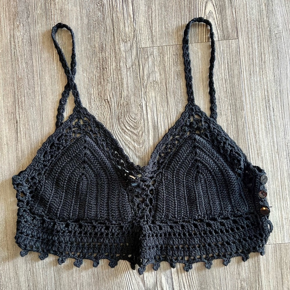 UO Crochet Crop